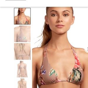 Vitamin A swim suit top size Large 10